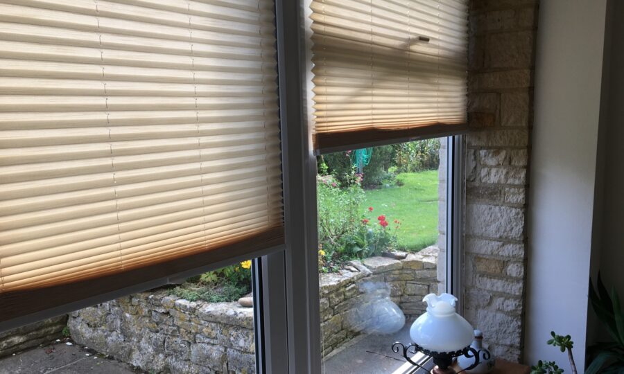 Pleated Blinds Window Design