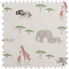 Safari Curtain Fabric